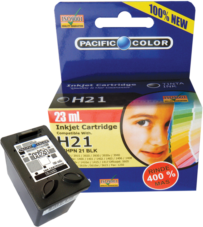 HP 21 Negro Tinta Alternativa