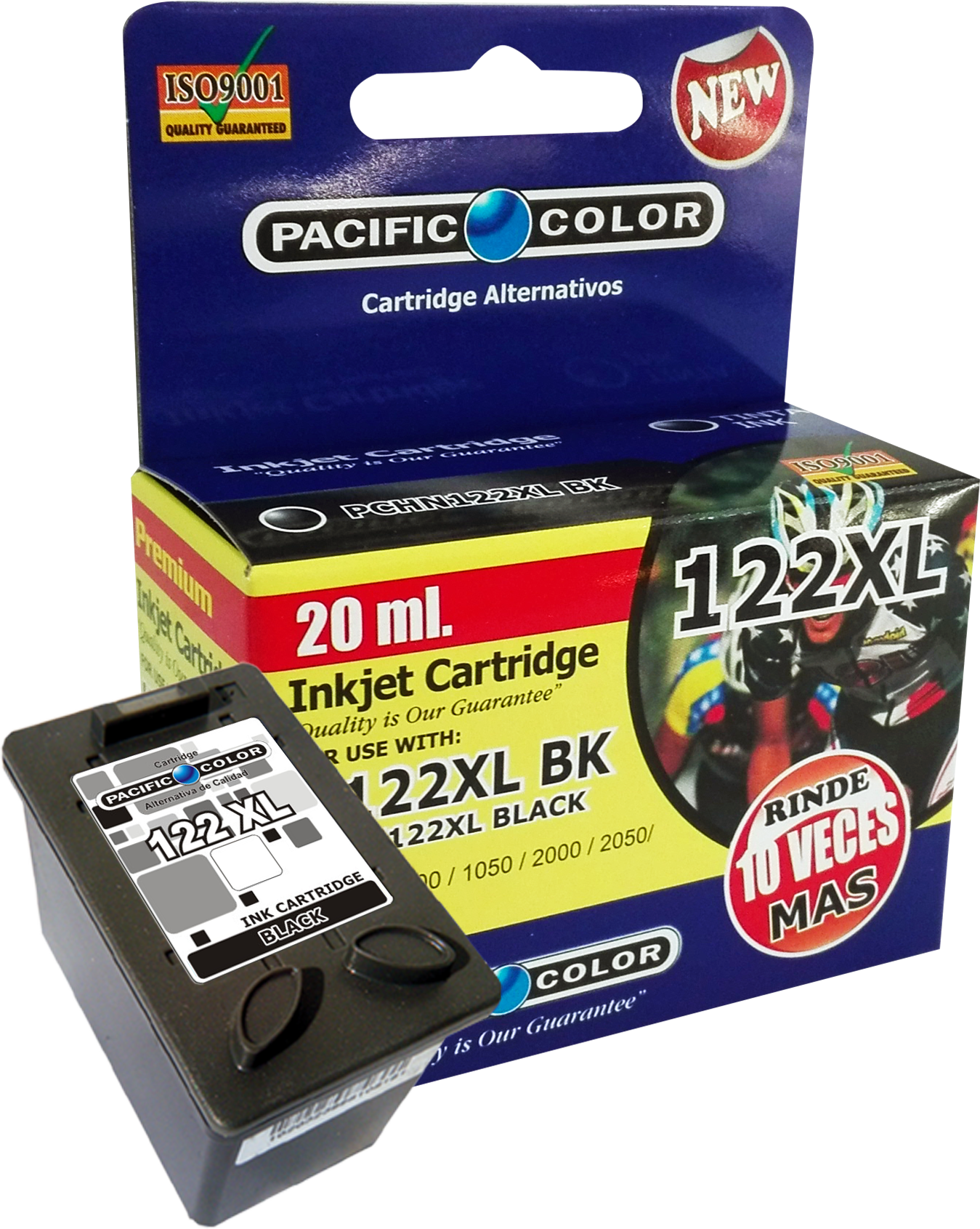 HP 122 XL Negro Tinta Alternativa